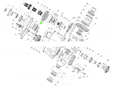 HD469-2511011 拨叉,Selector fork,济南向前汽车配件有限公司