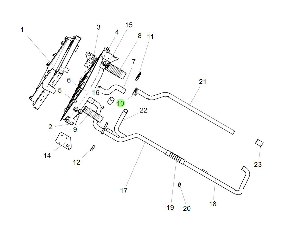 190003989310 软管卡箍,Pipe clamp,济南向前汽车配件有限公司