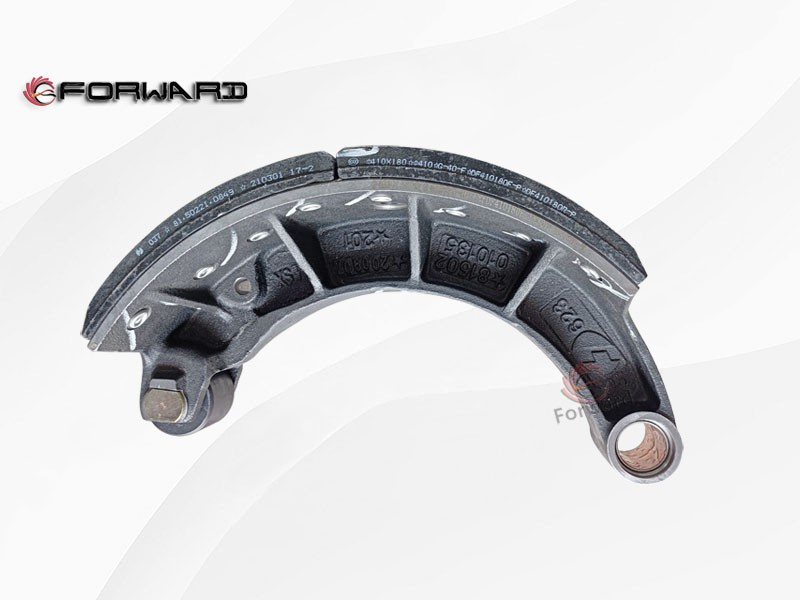 HD90009440028,Front brake shoe assembly,济南向前汽车配件有限公司