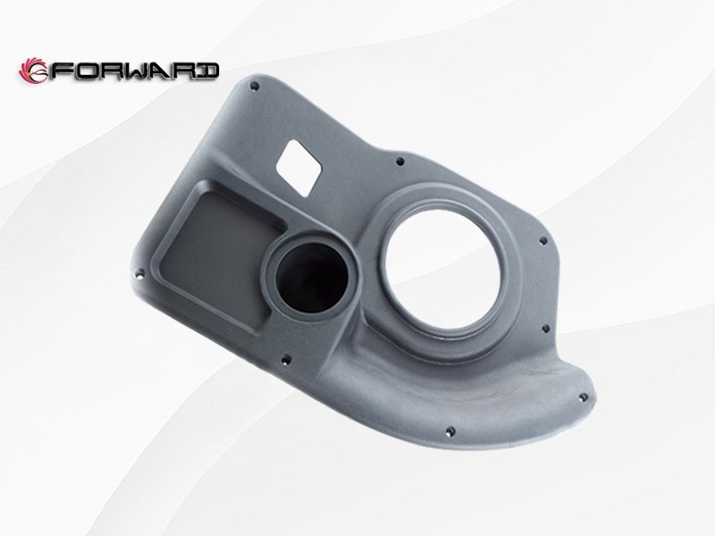 DZ11241160223 換擋桿護(hù)蓋,Shift lever cover,濟(jì)南向前汽車配件有限公司