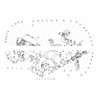 202V08154-0053  胶管（扁管后）,Rubber hose,济南向前汽车配件有限公司