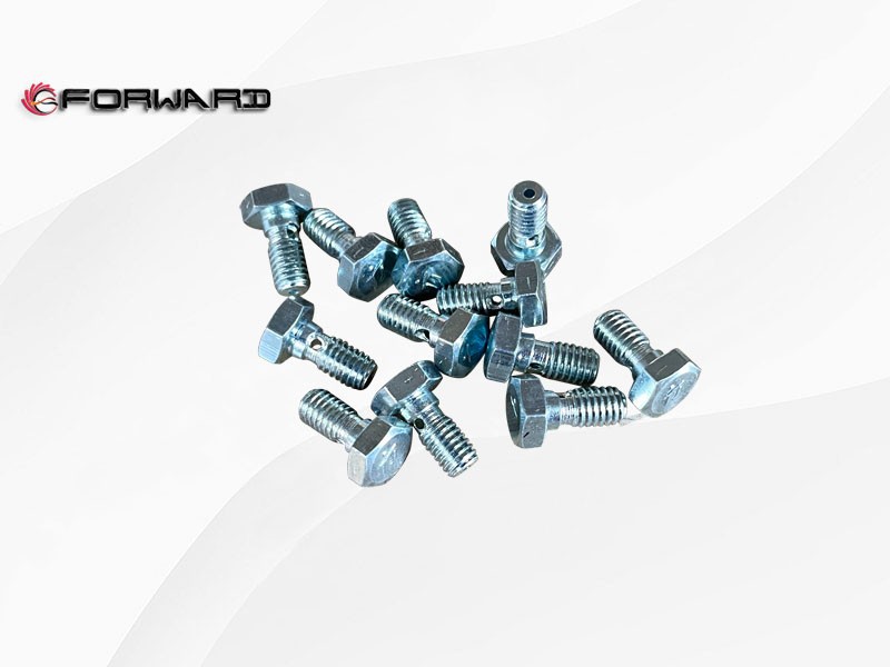 61500080090 空心螺栓,Return oil pipe hollow bolt,济南向前汽车配件有限公司