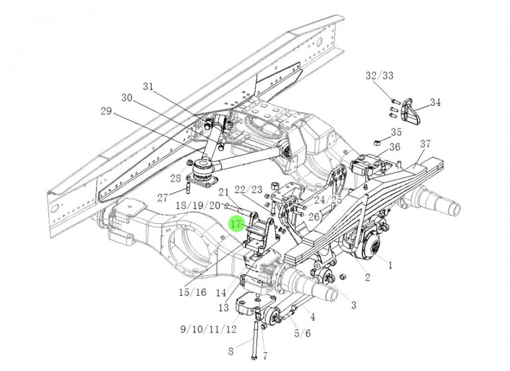 WG9925521280  滑板（橡胶支座）,Skateboard (rubber support),济南向前汽车配件有限公司