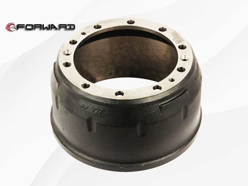 81.50110.0213  前制動鼓,Front brake drum,濟(jì)南向前汽車配件有限公司