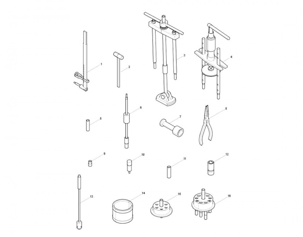 7000001901 专用维修工具 XQ046708,WP12 Specialized Maintenance Tools,济南向前汽车配件有限公司 7000001901 专用维修工具 XQ046708,WP12 Specialized Maintenance Tools,济南向前汽车配件有限公司