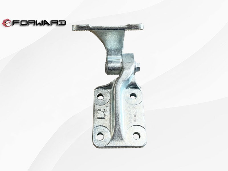 DZ14251210100 左车门下铰链 XQ005379,Left door lower hinge assembly,济南向前汽车配件有限公司