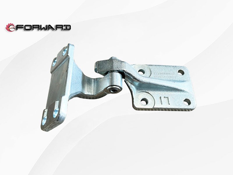 DZ14251210090 左车门上铰链 XQ005378,Left door hinge,济南向前汽车配件有限公司