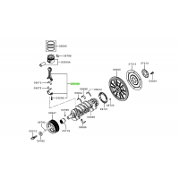 4N15-LG 连杆总成 XQ046827,Connecting rod assembly,济南向前汽车配件有限公司