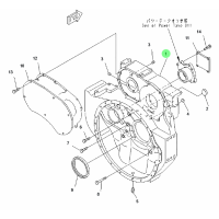 6212-22-4110 飞轮壳 XQ046887,Flywheel housing,济南向前汽车配件有限公司