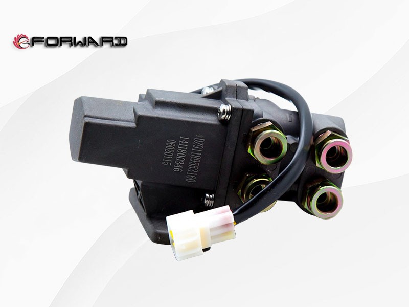 DZ91189553160 供油换向阀总成 XQ007594,Fuel supply directional control valve,济南向前汽车配件有限公司