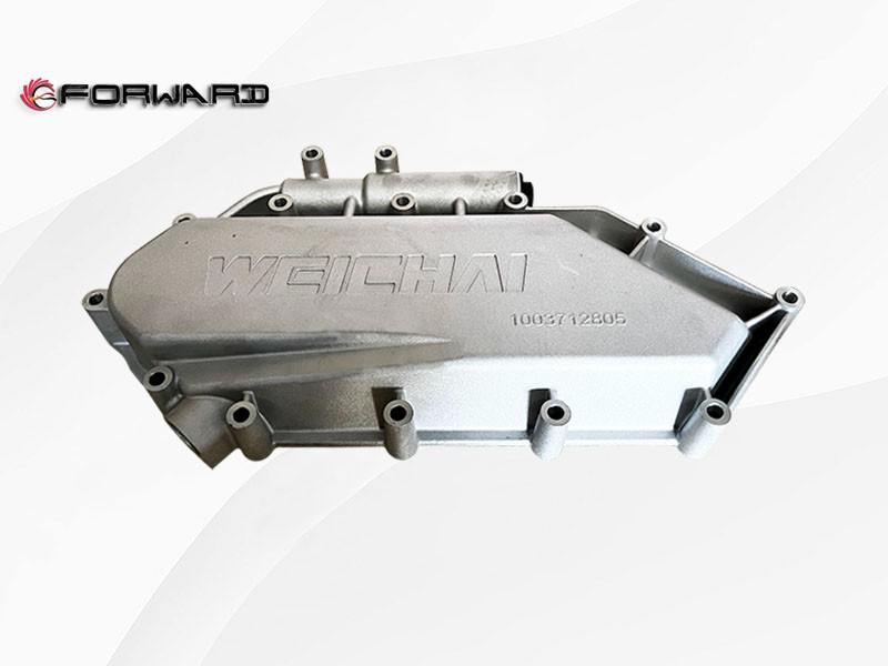 1003712805 机油冷却器盖 XQ047369,Oil cooler cover,济南向前汽车配件有限公司