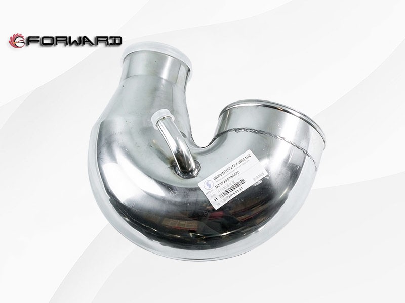 DZ97259190475 压气机进气管 XQ002742,Intake pipe of the supercharger,济南向前汽车配件有限公司