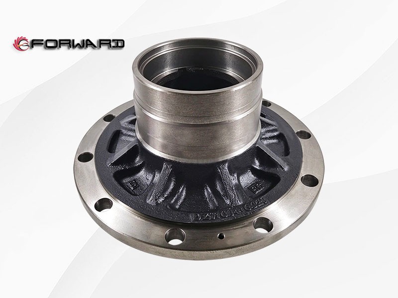 SHACMAN HANDE HDZ5.5T 行走前桥系统 HD90009410250 前轮毂