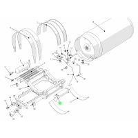 DZ91189561466  Φ159水浴式汽化器 XQ047497,Φ159 Water bath type vaporizer,济南向前汽车配件有限公司