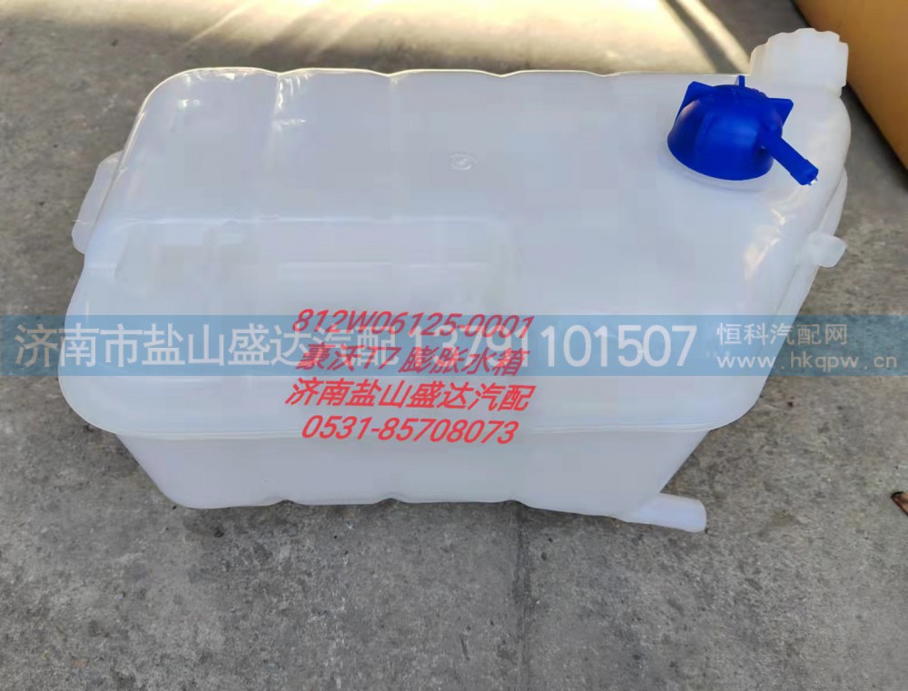 豪沃T7膨胀水箱812W06125-0001