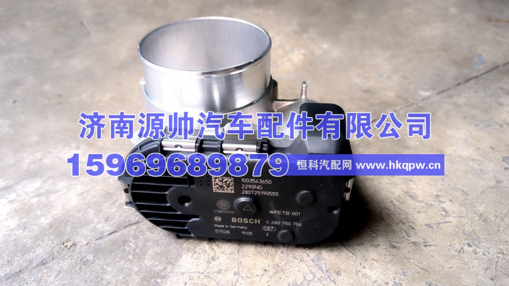 潍柴电子节气门  1003543650