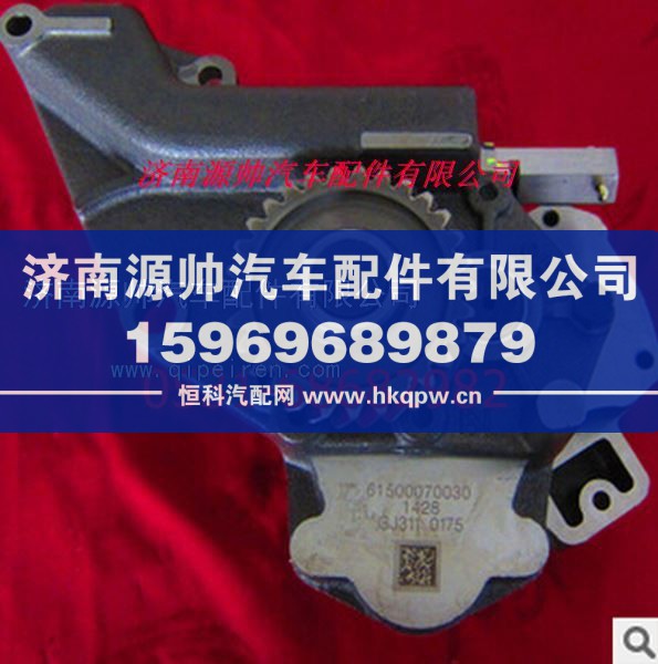 潍柴发动机双级机油泵