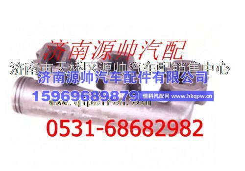 重汽WD615发动机后排气歧管