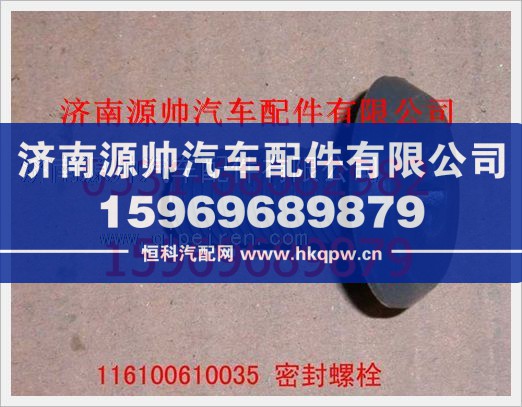 重汽豪沃密封螺釘116100610035
