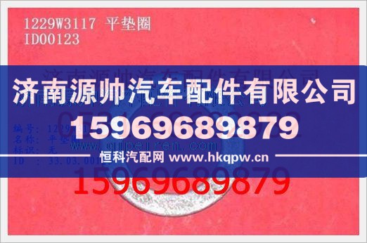 重汽豪沃平垫WG1229W3117