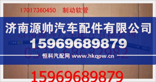 重汽豪沃制动软管总成WG17017360450