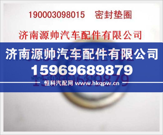 重汽豪沃密封垫圈190003098015