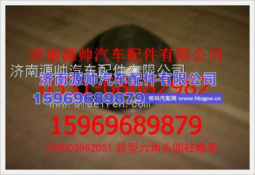 重汽豪沃轻型六角头园柱螺塞190003962051