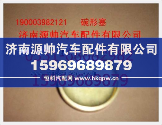 重汽豪沃碗形塞190003982121
