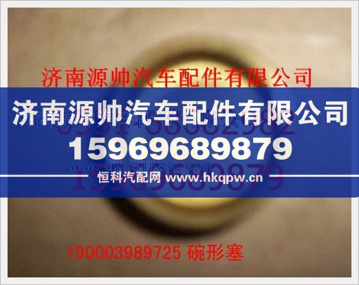 重汽豪沃碗形塞片黃銅190003989725
