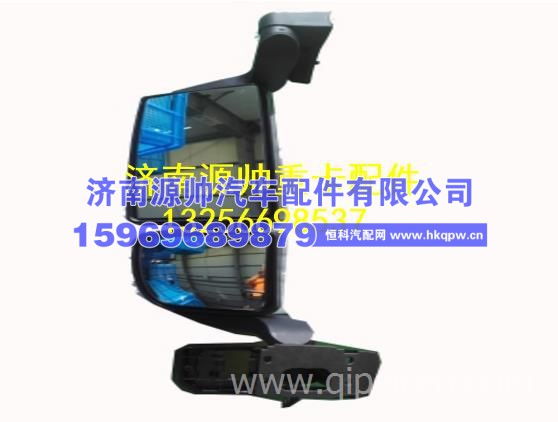 WG1664778084重汽豪沃右置车左后视镜总成 WG1664778084