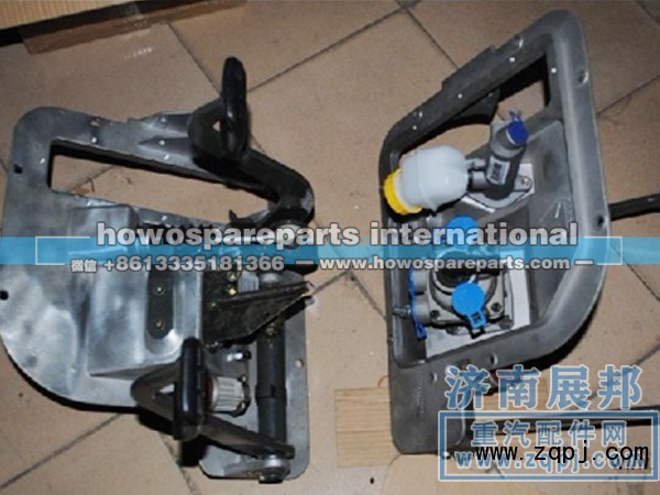 AZ9925360001,组合踏板操纵总成,济南冠泽卡车配件营销中心
