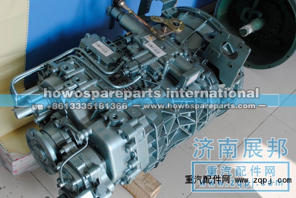 HW18709 19710 15710,变速器总成,济南冠泽卡车配件营销中心