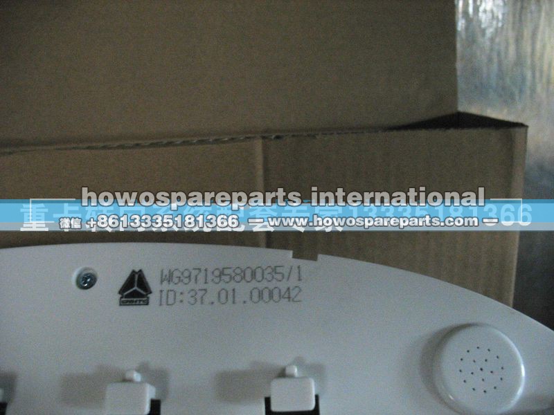 WG9716580025-580011,HOWOA7组合仪表,济南冠泽卡车配件营销中心