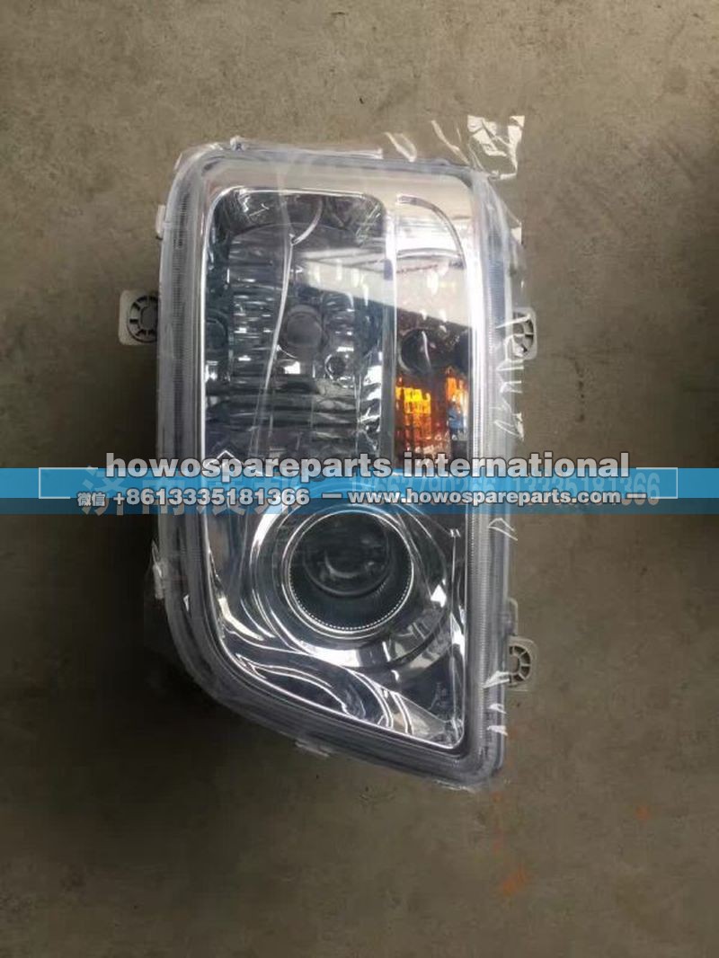AZ9525720002-1,豪瀚前大灯,济南冠泽卡车配件营销中心