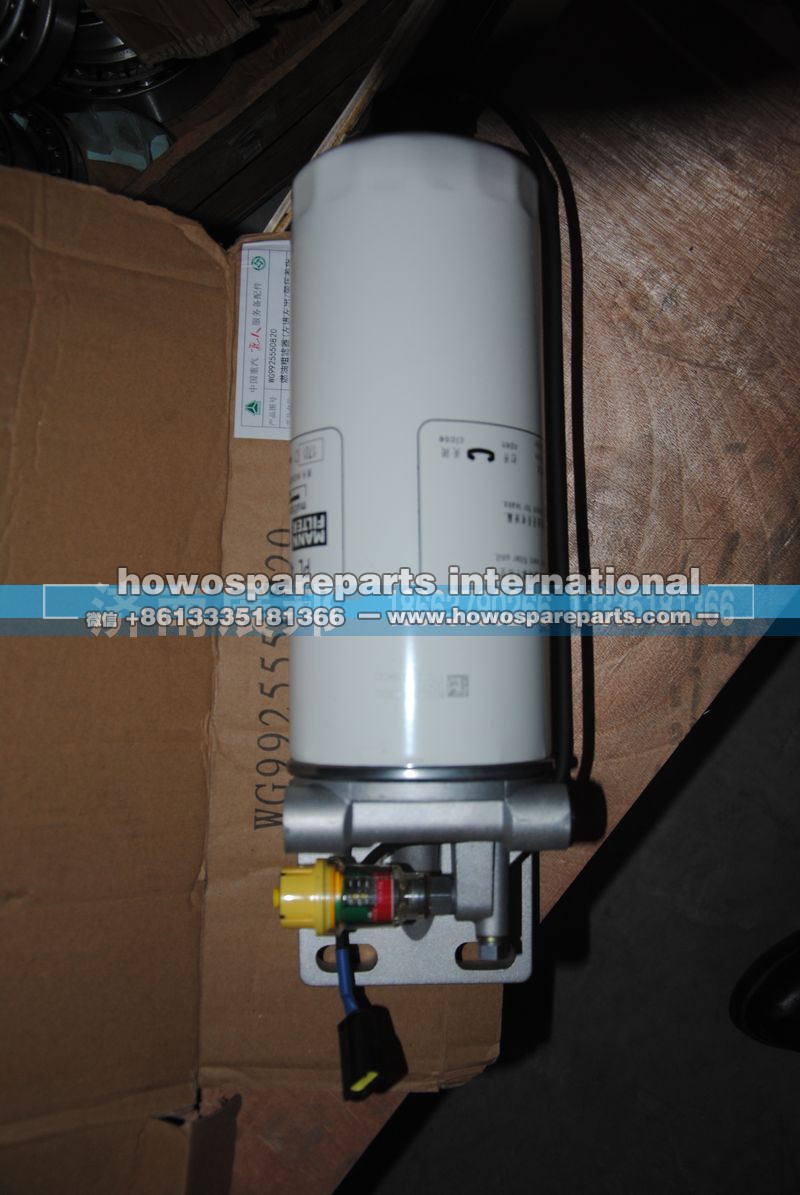 WG9925550820,燃油粗滤器,济南冠泽卡车配件营销中心
