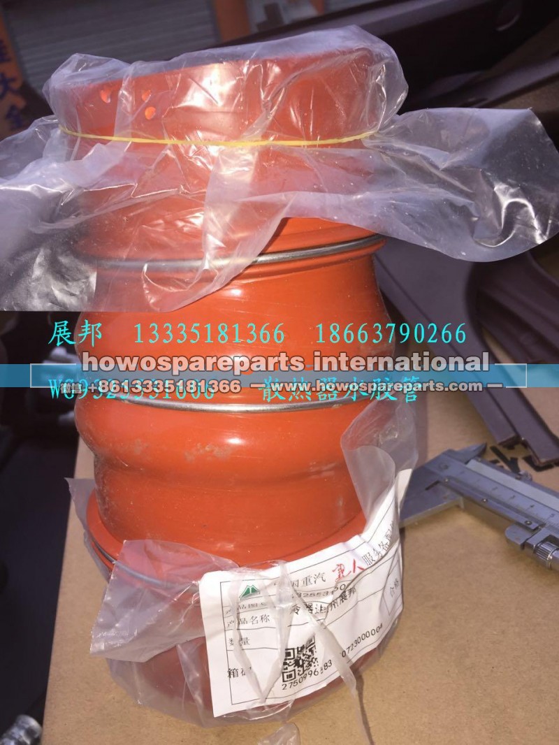 WG9325531606,散热器水胶管,济南冠泽卡车配件营销中心