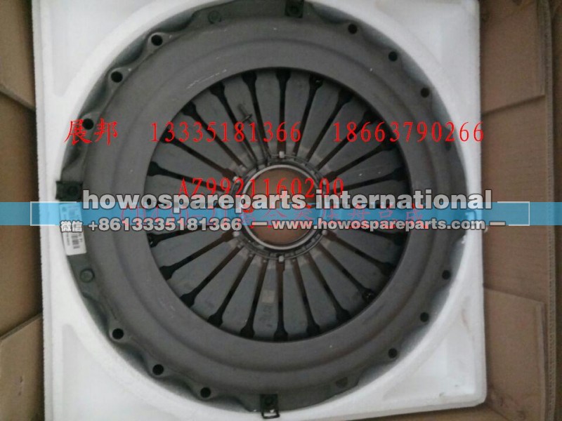 AZ9921160200,CH430-21離合器壓盤總成,濟南冠澤卡車配件營銷中心