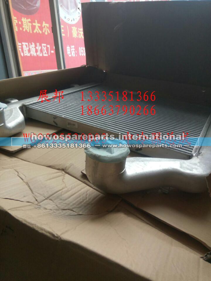 WG9525530003,中冷器總成,濟南冠澤卡車配件營銷中心