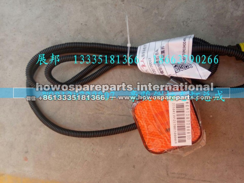WG9120720007,豪骏测标志灯总成,济南冠泽卡车配件营销中心