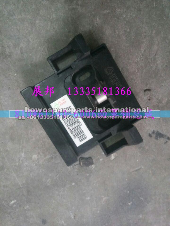 810W61140-6006,面罩锁总成,济南冠泽卡车配件营销中心