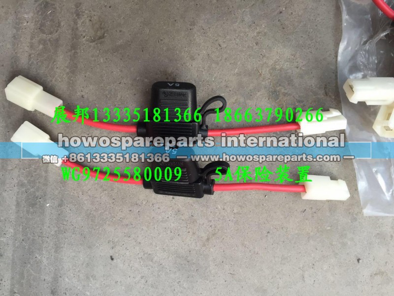 WG9725580009,5A保险装置,济南冠泽卡车配件营销中心