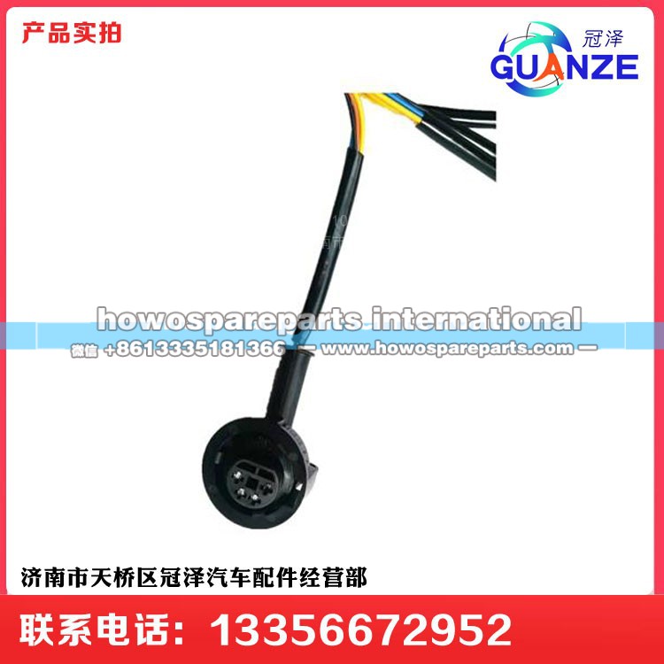 ,陕汽德龙F3000老款里程表传感器线束插头,济南冠泽卡车配件营销中心