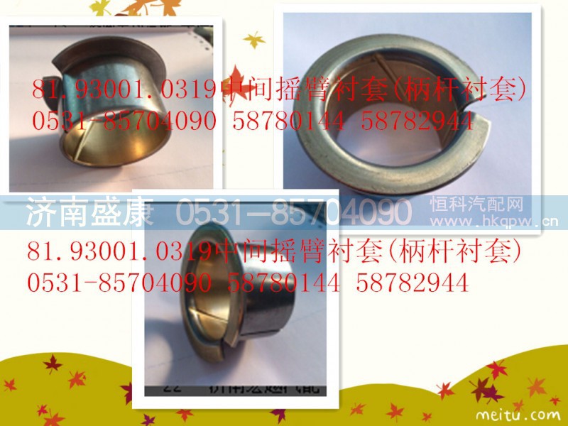 81.93001.0319,中间摇臂衬套(柄杆衬套),济南盛康汽车配件有限公司