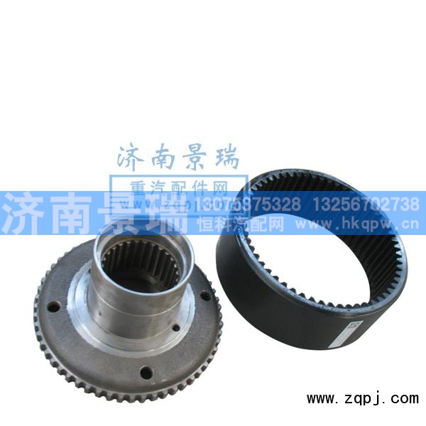 WG9981340020/9981340051,内齿圈及内齿圈支架,济南景瑞重型汽配销售中心