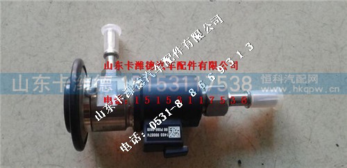 WG1034121002,重汽豪沃A7欧四发动机尿素喷嘴总成,山东卡潍德汽车配件有限公司
