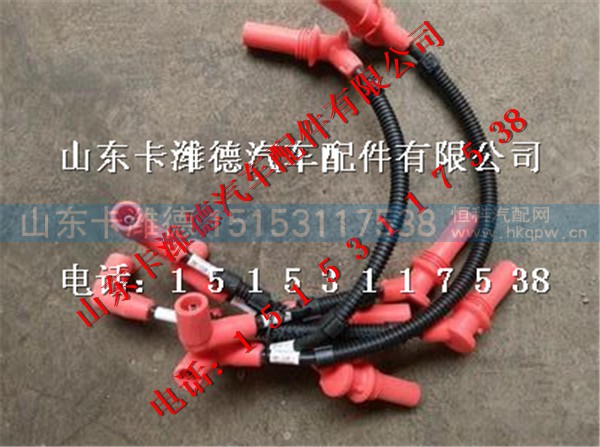 T89-013-06+A,上柴天然气发动机高压导线,山东卡潍德汽车配件有限公司