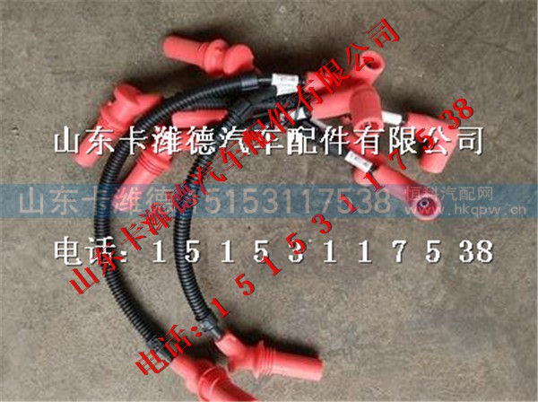 T89-013-04+A,上柴天然气发动机高压导线,山东卡潍德汽车配件有限公司