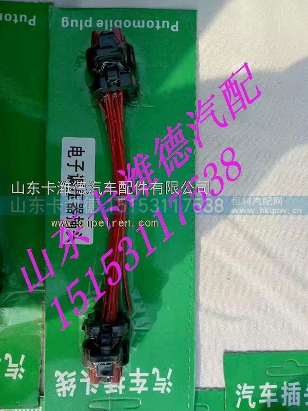 ,电子调压器插头,山东卡潍德汽车配件有限公司