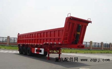 ,半掛后翻自卸 后翻自卸半掛車 重型后翻自卸,梁山通岳特種車有限公司