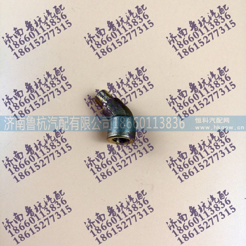 12880,12880雙H閥45°彎管接頭,濟(jì)南魯杭汽配有限公司